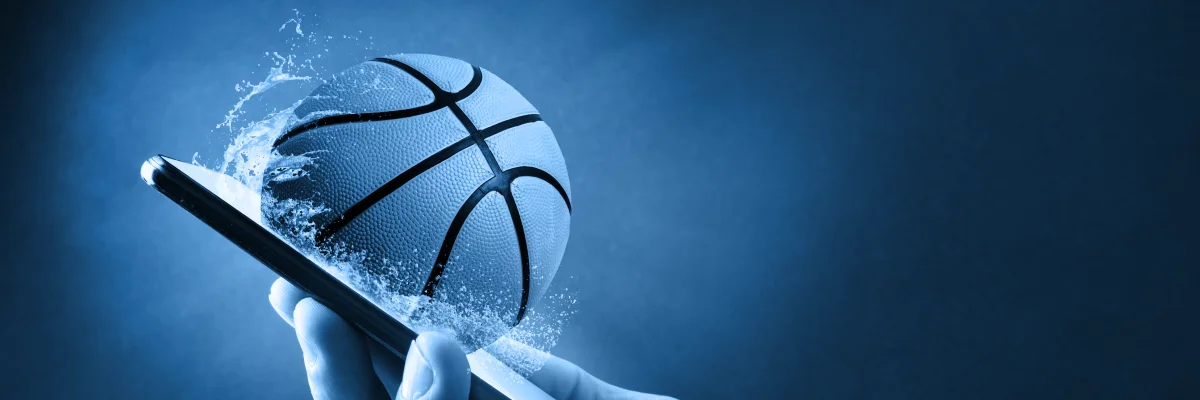 How to bet on basketball — ball launching from a mobile screen